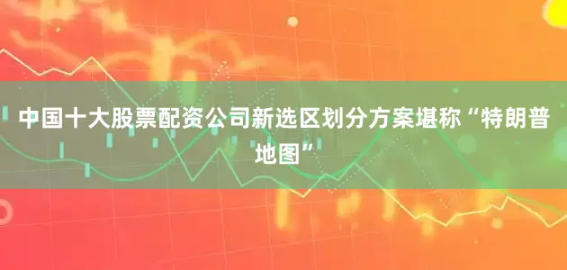中国十大股票配资公司新选区划分方案堪称“特朗普地图”